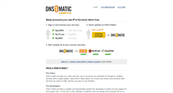 Desktop Screenshot of dnsomatic.com